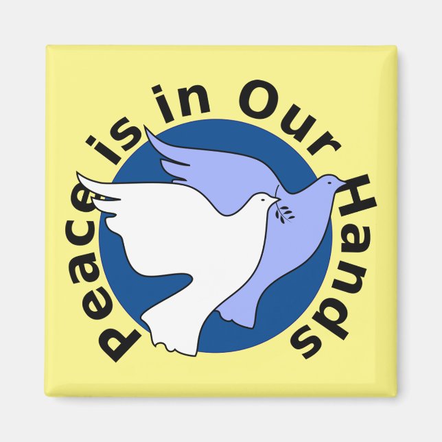 ÍMAN A PAZ ESTÁ NAS NOSSAS MÃOS (Frente)