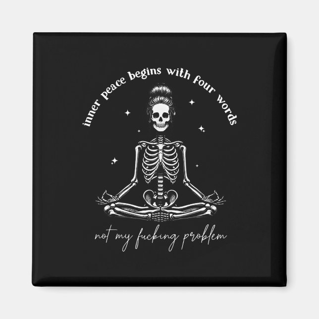 Íman A Paz Interna Começa Com Quatro Palavras E Não Min (Frente)