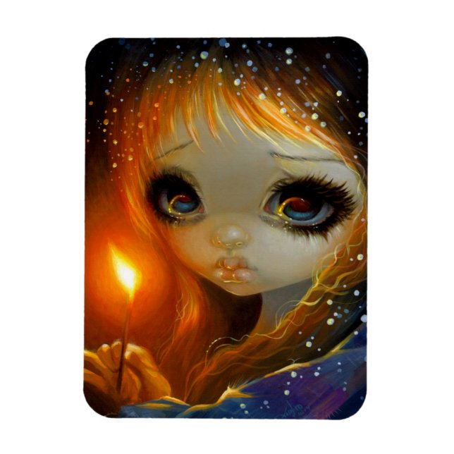 Íman "A Pequena Garota Correspondente" (Vertical)