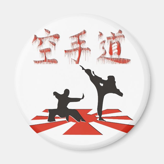 Íman A Perspectiva de Karate (Frente)