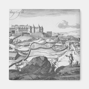 Íman A perspectiva do castelo esterlino