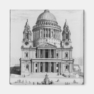 Íman A perspectiva ocidental da catedral de St Paul