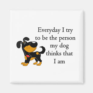 Íman A pessoa meu cão pensa que eu sou