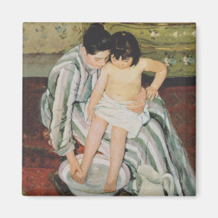 Íman A Pintura do Banho de Mary Cassatt Child