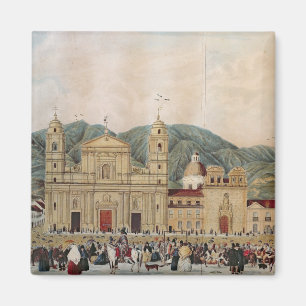 Íman A plaza de Bolivar, Bogotá, 1837