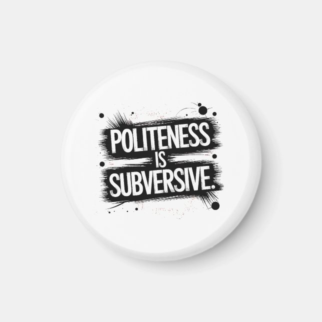 Íman A Politura É Subversiva (Frente)