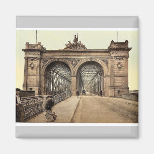 Íman A ponte de Rhine, Mannheim, Baden, pH raro de