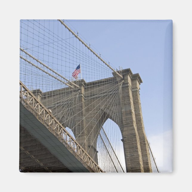 Íman A ponte do Brooklyn em Nova Iorque, Nova (Frente)