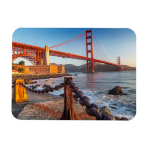 Íman A Ponte Golden Gate a partir de Fort Point