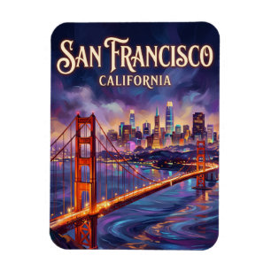 Íman A Ponte Golden Gate EUA