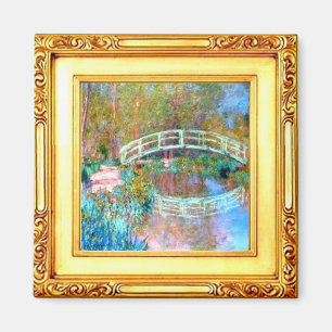 Íman A Ponte Japonesa de Claude Monet Magnet