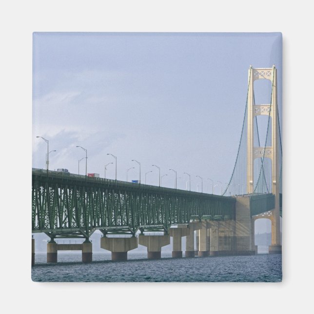 Íman A Ponte Mackinac atravessando os Estreitos de 2 (Frente)