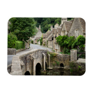 Íman A ponte no castelo Combe, ímã BRITÂNICO do