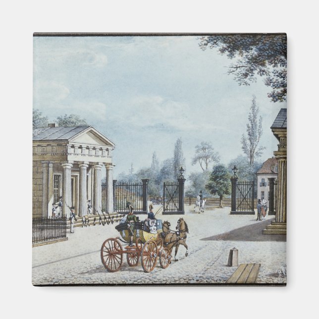 Íman A Porta de Leipzig, Berlim (Frente)