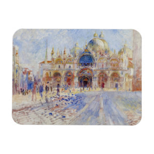 Íman A praça San Marco, Veneza, 1881 (óleo em canvas)
