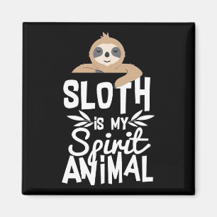 Íman A preguiça é o meu Animal Espiritual