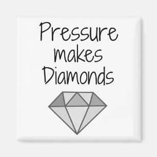 Íman A pressão faz diamantes