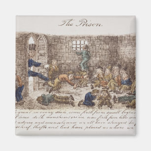 Íman A prisão, 1858 (gravura colorida)