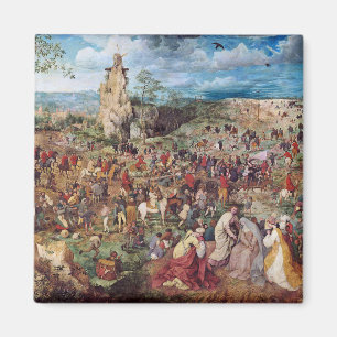 Íman A procissão ao Calvário, Pieter Bruegel