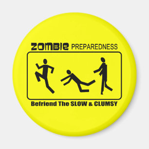 Íman A prontidão do zombi Befriend lento TODO O design
