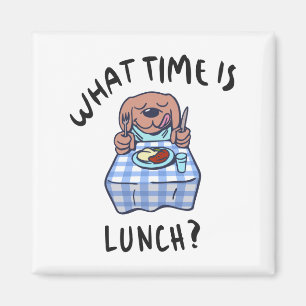 Íman A que horas é o almoço