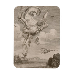 Íman A queda de Ícaro, 1731 (gravura)