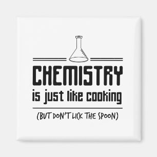 Íman A química está cozinhando