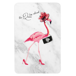 Íman A Rainha Aposentou O Chic Pink Flamingo