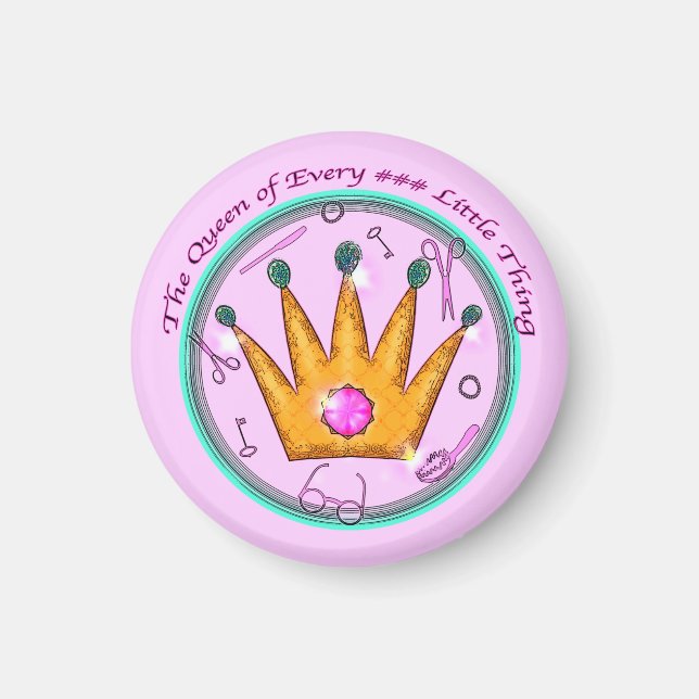 Íman A Rainha de Todas as Coisinhas   (Frente)