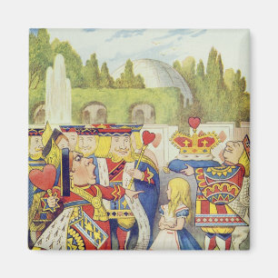 Íman A rainha veio! E não é irritada. "