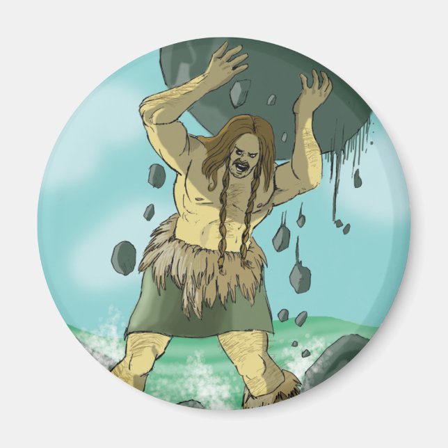 Íman A raiva da Imã de geladeira McCool (Frente)