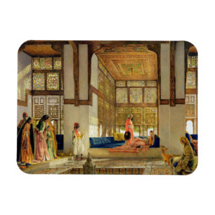 Íman A recepção, 1873 (óleo no painel)