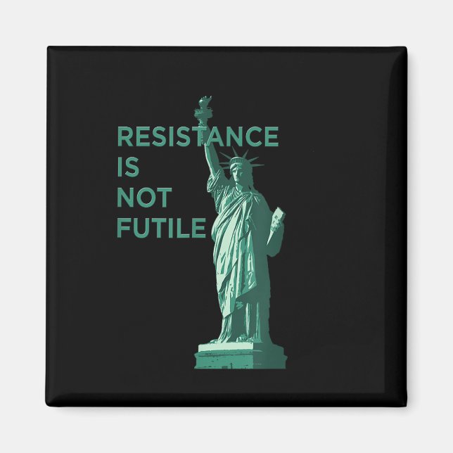 Íman A Resistência Não É Gráfica Inútil (Frente)