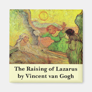Íman A Ressurreição de Lázaro por Vincent van Gogh