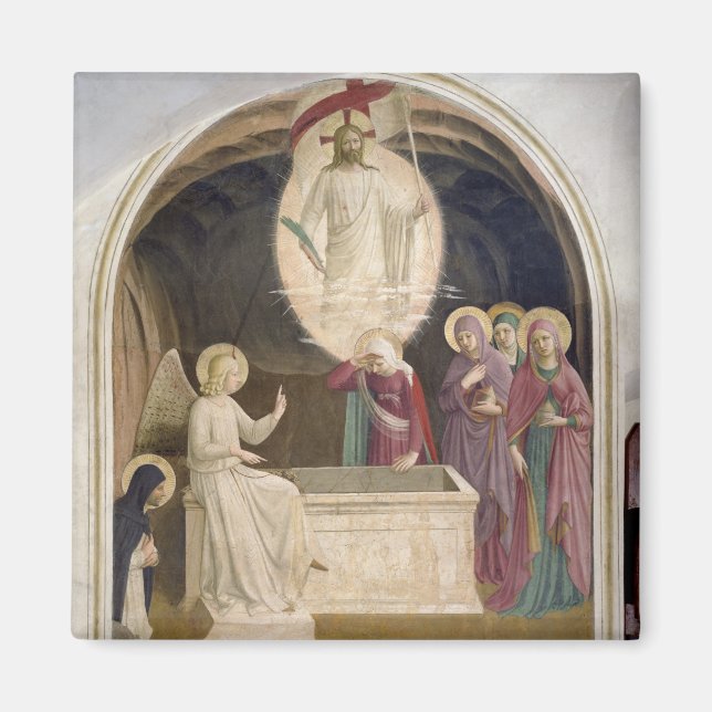 Íman A Ressurreição do Cristo e das Mulheres Piosas em (Frente)