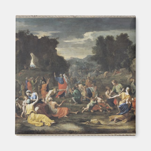 Íman A reunião de Manna, c.1637-9 (Frente)