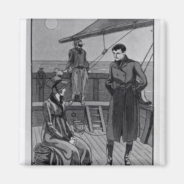 Íman A reunião entre Orso e Miss Nevil em (Frente)