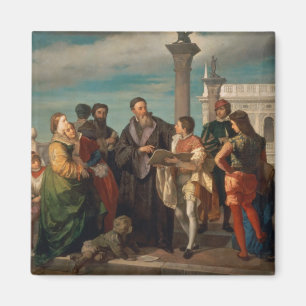 Íman A reunião entre Titian (1488-1576) e Verones