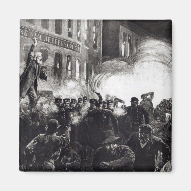 Íman A revolta anarquista em Chicago (Frente)