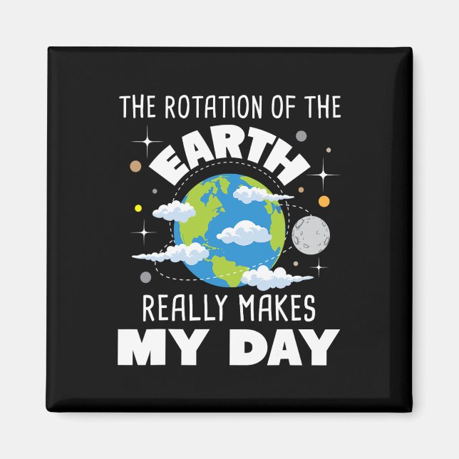 Íman A Rotação Da Terra Realmente Faz Meu Dia (Frente)