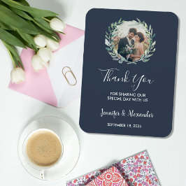 Íman A russa aquarela deixa foto Obrigado casamento