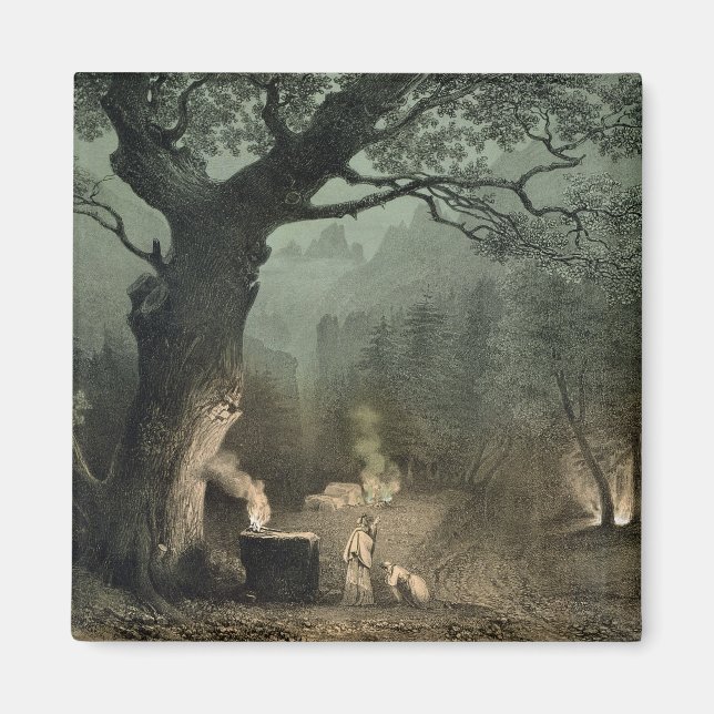 Íman A Sagrada Grove dos Druidas (Frente)