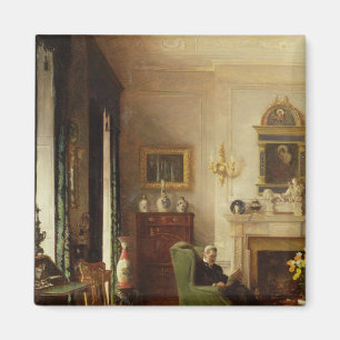 Íman A sala de estar cinzenta