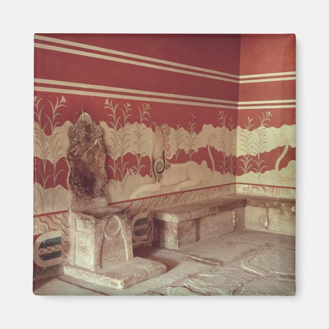 Íman A sala Throne do Minos, 1500-1400 BC (Frente)