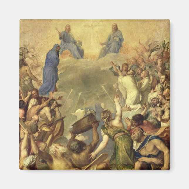 Íman A Santa Trindade, 1553/54 (óleo na canvas) (Frente)