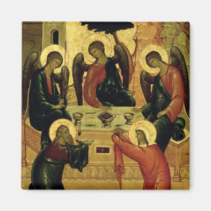 Íman A Santa Trindade, Escola de Novgorod, século 15