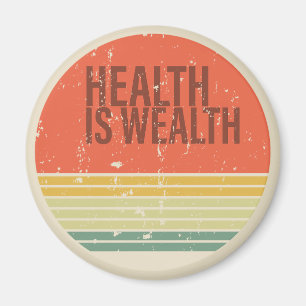 Íman A saúde é a colheita de riqueza