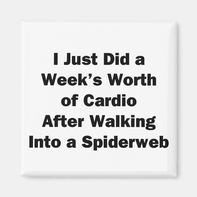 Íman A Semana do Cardio (Frente)