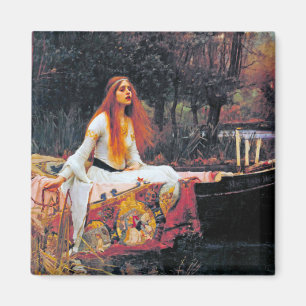 Íman A Senhora de Shalott, John William Waterhouse