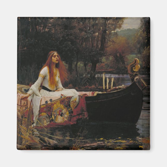 Íman A Senhora de Shalott: Uma História Fantasma Celta (Frente)
